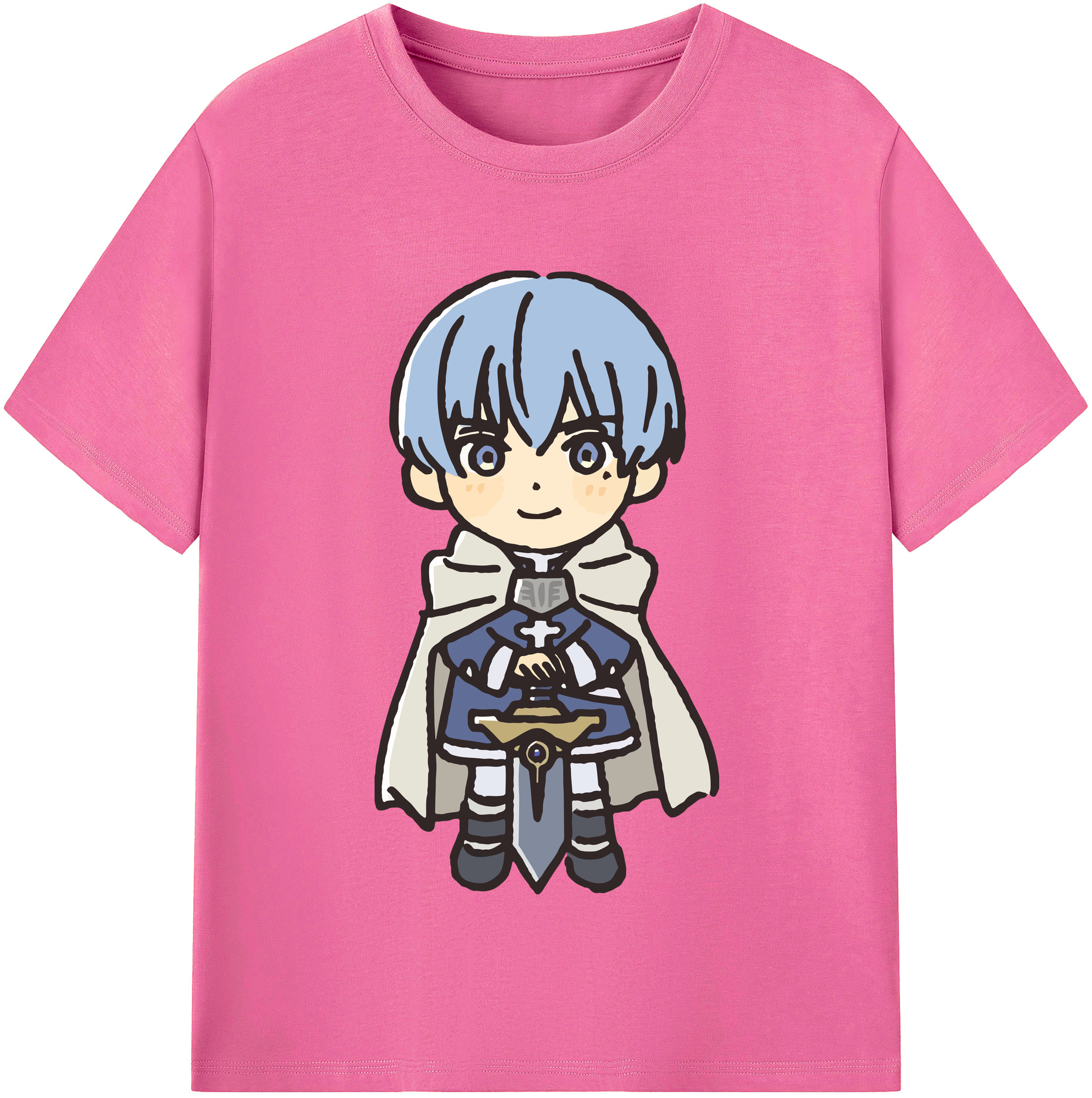 （画像用） 葬送のフリーレン Frieren レディースカジュアルプリントTシャツ（綿100％）